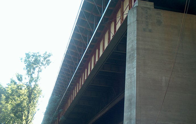 Grundierung_web Prientalbrücke, Deutschland