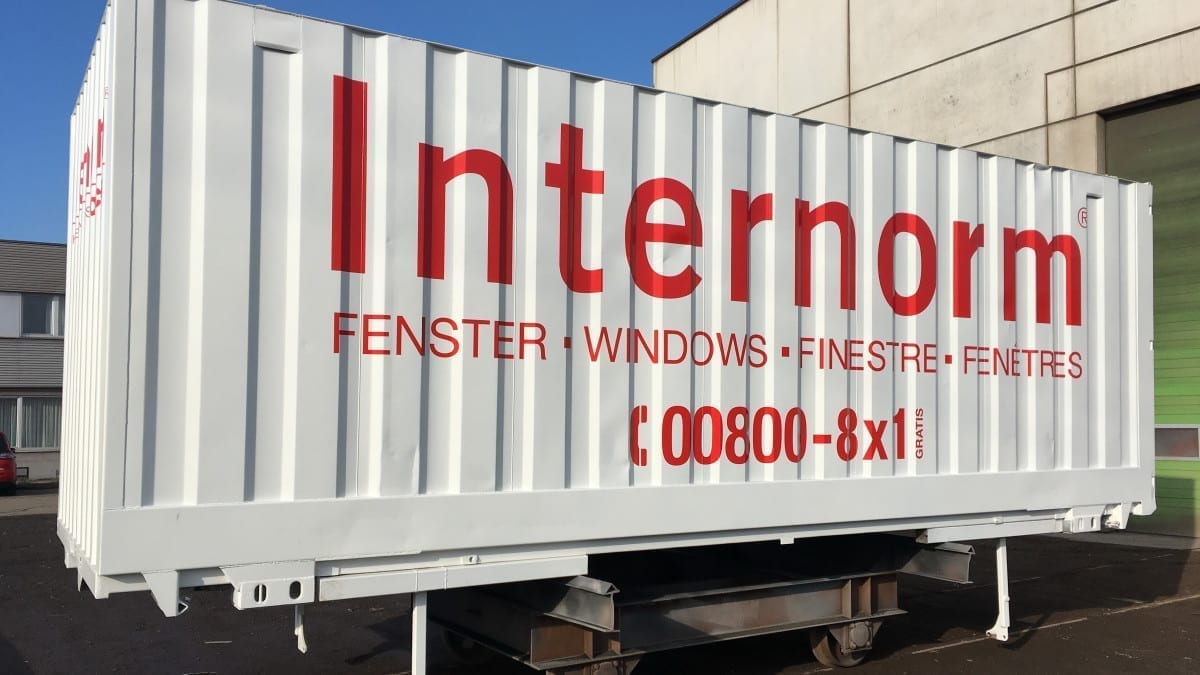 Internorm WAB-Container